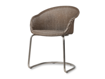 AVRIL - Cantilever Lloyd loom chair with armrests by Vincent Sheppard - view 2